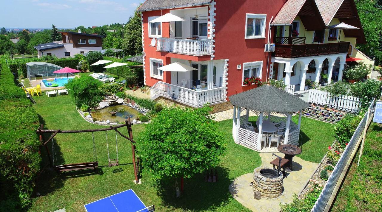 Papp Apartmanház Apartamento Vonyarcvashegy Exterior foto